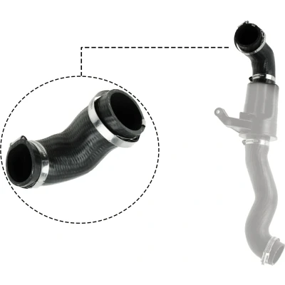 Imagem de GATES 09 0719 Mangueira Para o Turbocompressor AEM (borracha de etileno acrilato) MINI: Hatchback, Cabrio, Clubman