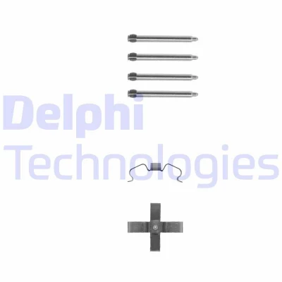 Imagem de DELPHI LX0263 Kit de acessórios, pastilhas travão FORD: FIESTA 3, OPEL: Calibra A, SAAB: 9 3 Sedan
