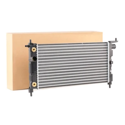 Imagem de NISSENS 63284 Radiador, arrefecimento do motor Alumínio 530 285 26 Aletas de refrigeração unidas mecanicamente OPEL: Corsa B Hatchback, Van