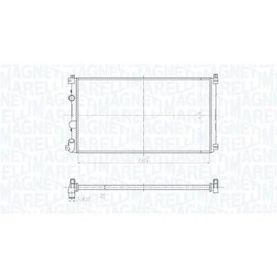 Imagem de Refrigerador MAGNETI MARELLI 350213209500