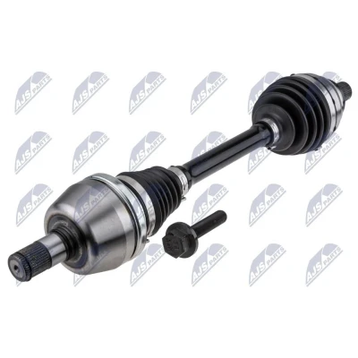 Imagem de NTY NPW VW 220 Veio de transmissão Eixo dianteiro, lado esquerdo 570mm Caixa 7 velocidades com embraiagem dupla VOLKSWAGEN: Tiguan II