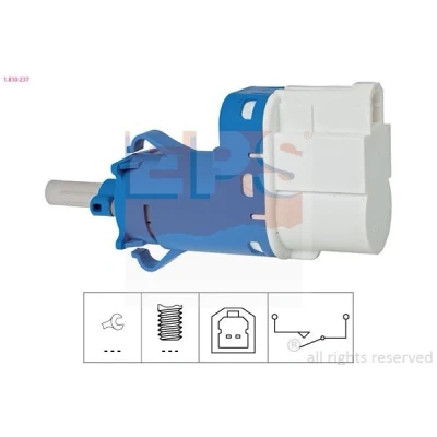 Imagem de EPS 1.810.237 Interruptor de luz stop mecânico Made in Italy OE Equivalent FORD: Transit Connect Mk1 Van, FIESTA 5, 6