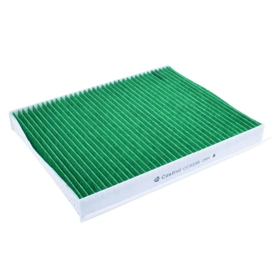Imagem de Castrol filters CC0238 Filtro, ar do habitáculo Filtro de partículas, Com efeito antibacteriano 254mm 205mm 31mm