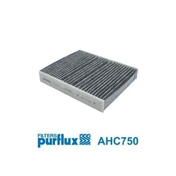 Imagem de PURFLUX AHC750 Filtro, ar do habitáculo Filtro de carvão ativado 187mm 159mm 30mm MAZDA: MX 30