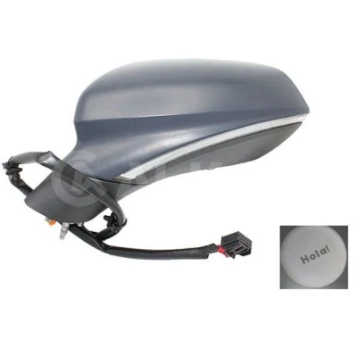 Imagem de Espelho retrovisor Alkar 6149074 esquerda com subcapa elétrico aquecível, memória, dobrável electricamente, convexo, iluminação circundante pa