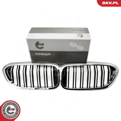 Imagem de ESEN SKV 66SKV196 Grelha de Radiador crómio/negro BMW: 5 Touring