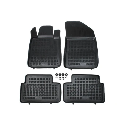 Imagem de REZAW PLAST 201309 Conjunto de tapete chão Borracha à frente e atrás 4 preto medida PEUGEOT: 508 I SW