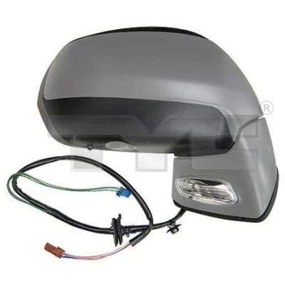 Imagem de Espelho retrovisor Tyc 305 0124 esquerda com subcapa para regulação eléctrica dos espelhos, convexo, aquecível CITROËN: C4 I Grand Picasso