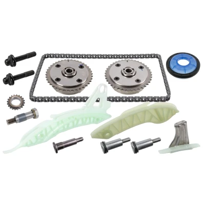 Imagem de FEBI BILSTEIN 179039 Jogo de correntes distribuição simples, Corrente fechada PEUGEOT: 508 II, II SW