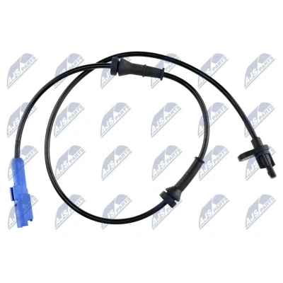 Imagem de NTY HCA CT 026 Sensor de ABS Eixo traseiro esquerdo, direito, à direita PEUGEOT: 207 Hatchback, CITROËN: C Elysée Sedan