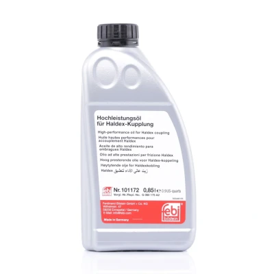 Imagem de FEBI BILSTEIN 101172 Óleo haldex 0,85 AUDI: A3 Hatchback, Sportback, TT Coupe, VOLKSWAGEN: Golf 7