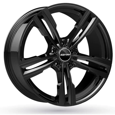 Imagem de Jante de alumínio gmp reven 7.5x17 5x120 et37 preto brilhante