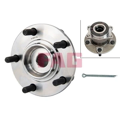 Imagem de FAG 713 6199 50 Kit de rolamento roda A imagem corresponde ao volume fornecimento 140,30, 73,90 MITSUBISHI: Outlander 2 SUV, ASX SUV