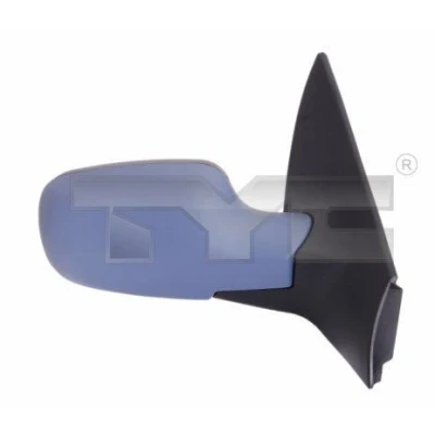 Imagem de Espelho retrovisor Tyc 328 0091 à direita com subcapa convexo, aquecível, sensor de temeperatura, para regulação eléctrica dos espelhos