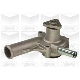 Imagem de GRAF PA440 Bomba de água com junta mecânico Ferro fundido para accionamento da correia trapezoidal estriada FORD: FIESTA 3, Escort 5