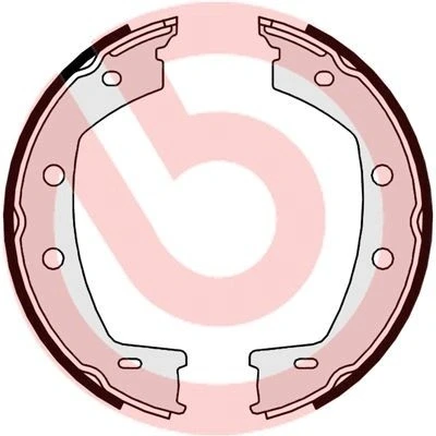Imagem de BREMBO S 44 508 Maxilas de Travão Mão com acessórios