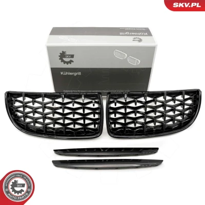 Imagem de ESEN SKV 66SKV093 Grelha de Radiador brilhante, preto BMW: 3 Touring, Sedan
