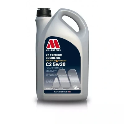 Imagem de Millers Oils Xf Premium C2 5W 30 5l Óleo do motor 6229 5 PEUGEOT: 206 Hatchback, 208 I 307 CITROËN: Saxo Hatchback