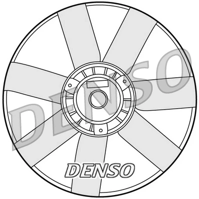 Imagem de DENSO DER32005 Ventilador de Radiador 350 200 SEAT: Leon I Hatchback, AUDI: TT Coupe