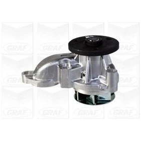 Imagem de GRAF PA1078 Bomba de água com retentor mecânico Chapa aço para accionamento da correia trapezoidal estriada KIA: Venga, Pro cee‘d I Hatchback