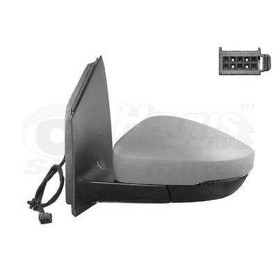 Imagem de Espelho retrovisor Van Wezel 5829817 esquerda com subcapa completo, não esférico, para regulação eléctrica dos espelhos, aquecível