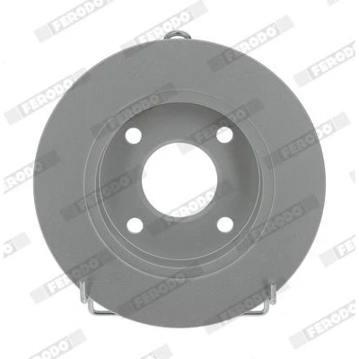 Imagem de FERODO PREMIER Coat+ disc DDF845C Disco de travão 240 12 4 cheio revestido sem parafusos FORD: Fiesta 4, Mk4 Van, KA Hatchback