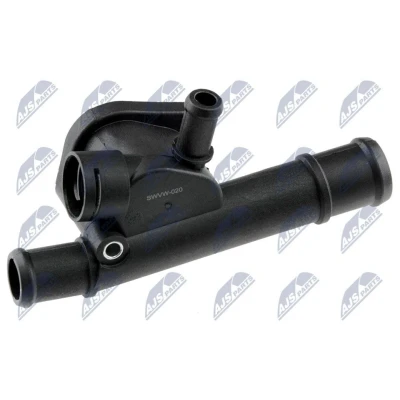 Imagem de NTY CTM VW 020 Flange Plástico de cabeça cilíndrica, do lado da caixa velocidades com retentor VOLKSWAGEN: Golf 4, Polo III Hatchback