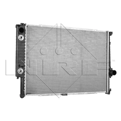 Imagem de NRF EASY FIT 50566 Radiador, arrefecimento do motor Alumínio 611 435 34 com grampo êmbolo Aletas de refrigeração soldadas BMW: 5 Sedan, Touring