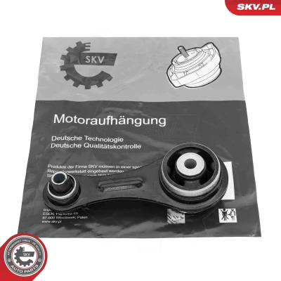 Imagem de ESEN SKV 75SKV134 Suporte, motor traseira Rolamento de Borracha e metal 162mm 45mm RENAULT: CLIO 2, 2 Kasten, Kangoo I Express