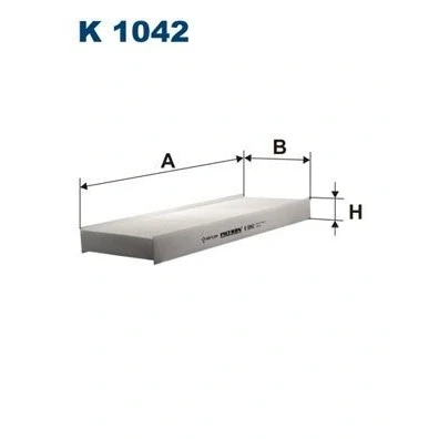 Imagem de FILTRON K 1042 Filtro, ar do habitáculo Filtro de partículas 380 134 36