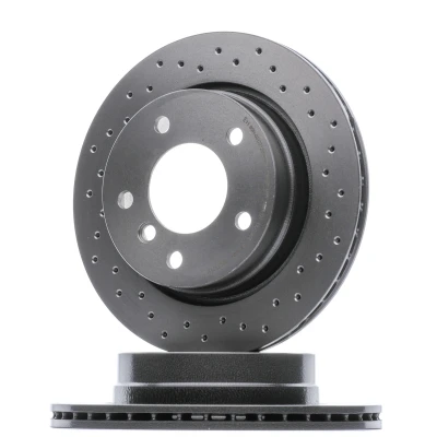 Imagem de BREMBO 09.7727.1X Disco de travão 276 19 5 perfurado/ventilado revestido alto carbono com parafusos BMW: 3 Touring, Sedan, Coupe