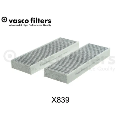 Imagem de DAVID VASCO X839 Filtro, ar do habitáculo Filtro de carvão ativado 256 83 30 PEUGEOT: 2008 II, 208 II Hatchback, OPEL: Corsa F Mokka
