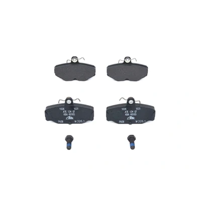 Imagem de ATE 13.0460 2928.2 Jogo de pastilhas para travão disco excl. contacto aviso desgaste com parafusos pinça FORD: Sierra Mk2 Sedan