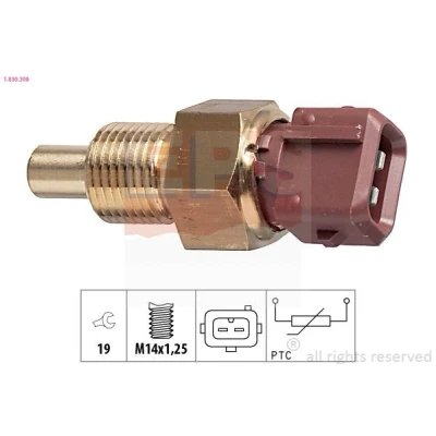 Imagem de EPS 1.830.308 Sensor da Temperatura do Líquido de Refrigeração Made in Italy OE Equivalent castanho CITROËN: Saxo Hatchback, Xsara Carrinha