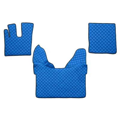 Imagem de F CORE FL25 BLUE Conjunto de tapete chão Couro artificial à frente 3 Azul