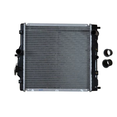 Imagem de NRF EASY FIT 506750 Radiador, arrefecimento do motor Alumínio 349 346 24 com adaptador Aletas de refrigeração soldadas HONDA: CIVIC 6 Fastback
