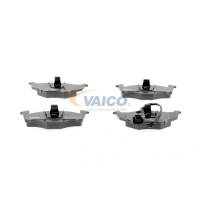 Imagem de VAICO V10 8133 1 Jogo de pastilhas para travão disco Eixo dianteiro incl. contacto aviso desgaste VOLKSWAGEN: Polo IV Hatchback