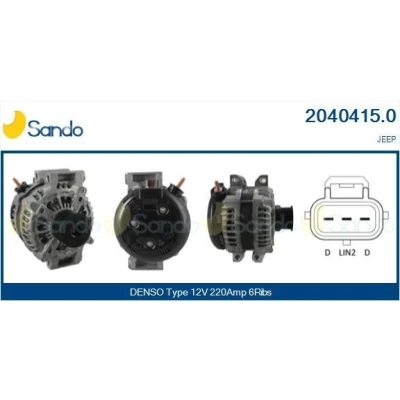 Imagem de CASCO CAL10228AS Alternador 12V 75A FORD: Transit Mk5 Camião de plataforma/Chassis, Van