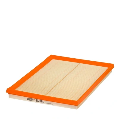 Imagem de HENGST FILTER E236L Filtro de ar 28 230 309 Cartucho filtrante OPEL: Astra F Caravan, Sedan, CC