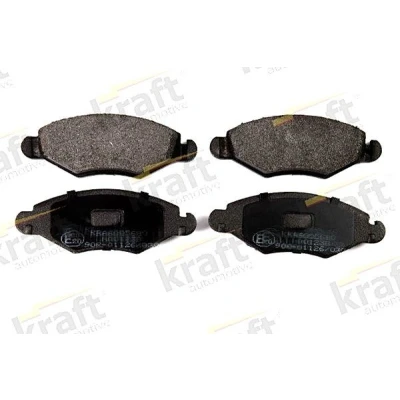 Imagem de KRAFT 6005680 Jogo de pastilhas para travão disco Eixo dianteiro PEUGEOT: 206 Hatchback, 306 SW, CITROËN: Xsara Hatchback