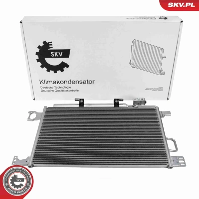 Imagem de ESEN SKV 86SKV147 Condensador com secador Alumínio 629mm MERCEDES BENZ: Classe C Sedan, CLK Coupe