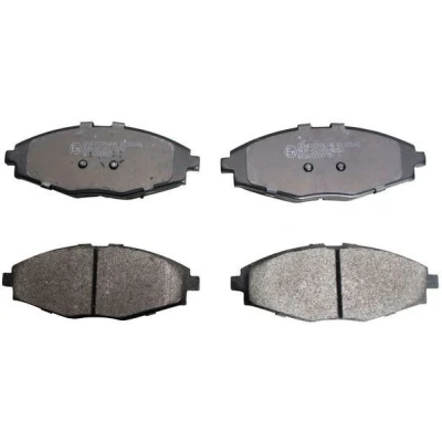 Imagem de DENCKERMANN B110141 Jogo de pastilhas para travão disco DAEWOO: Matiz I Hatchback, Lanos Sedan, CHEVROLET: