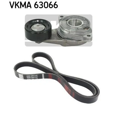 Imagem de SKF VKMA 63066 Jogo de correias trapezoidais estriadas HONDA: Jazz 3, CIVIC 8 Hatchback