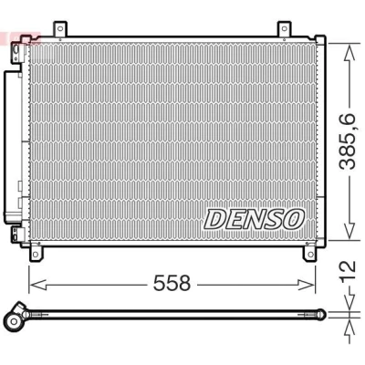 Imagem de DENSO DCN47012 Condensador