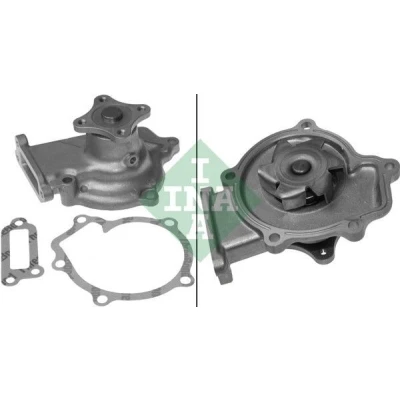 Imagem de INA 538 0527 10 Bomba de água para accionamento da correia trapezoidal estriada NISSAN: Primera Sedan, Vanette Cargo Minibus, SUNNY 3 Liftback