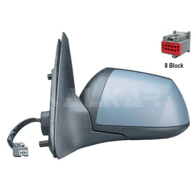 Imagem de Espelho retrovisor Alkar 6125377 esquerda com subcapa elétrico aquecível, não esférico para veículo volante à FORD: MONDEO 3