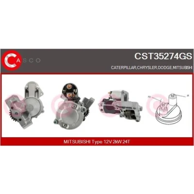 Imagem de CASCO CEF70024AS Motor eléctrico, ventilador do radiador