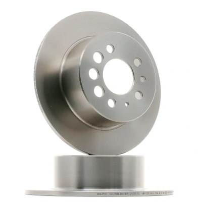 Imagem de DELPHI BG2103 Disco de travão 281 10 5 cheio oleado não tratado sem o rolamento da roda, anel sensor do ABS VOLVO: 740 Sedan, 960 I Sedan