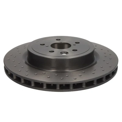 Imagem de BREMBO COATED DISC LINE 09.A301.11 Disco de travão 345 28 5 perfurado/ventilado revestido alto carbono LEXUS: IS 2