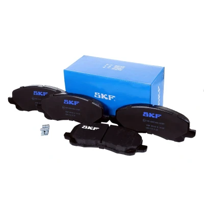 Imagem de SKF VKBP 80169 A Jogo de pastilhas para travão disco com avisador sonoro desgaste MITSUBISHI: OUTLANDER 3, Grandis, ASX SUV